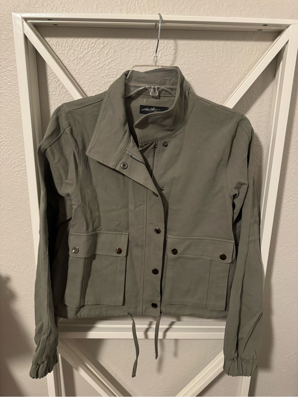 Vici Olive Utility Jacket - Women’s Casual Field Coat